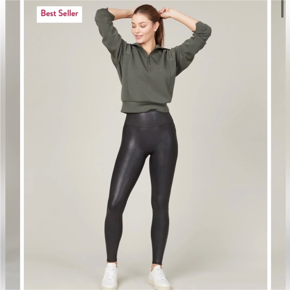 Spanx Faux Leather Leggings